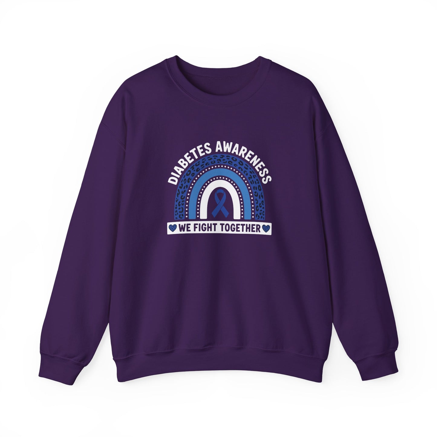 Diabetes Awareness We Fight Together Sweatshirt