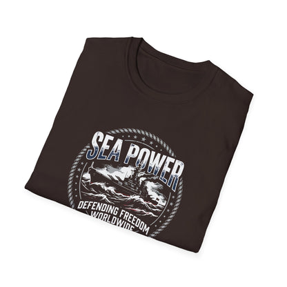 Sea Power: Defending Freedom Worldwide  T-Shirt