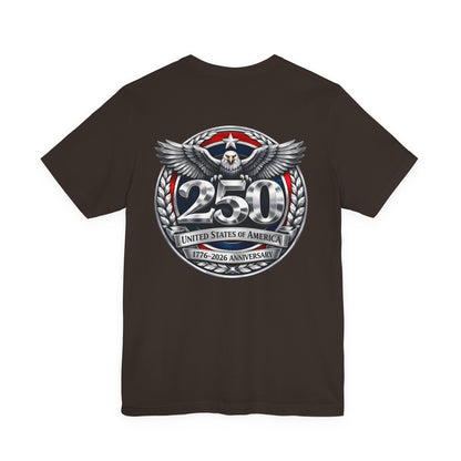 250th United States Anniversary T-Shirt — Patriotic Eagle 1776–2026 Commemorative Tee