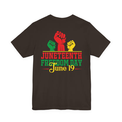 Juneteenth Freedom Day T-Shirt — June 19 Celebration Tee