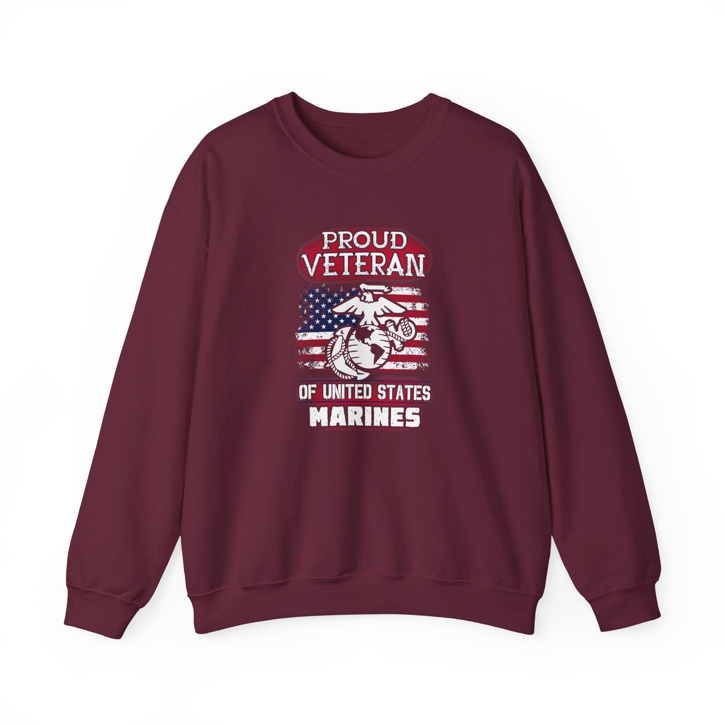 Proud Veteran of United States Marines Sweatshirt