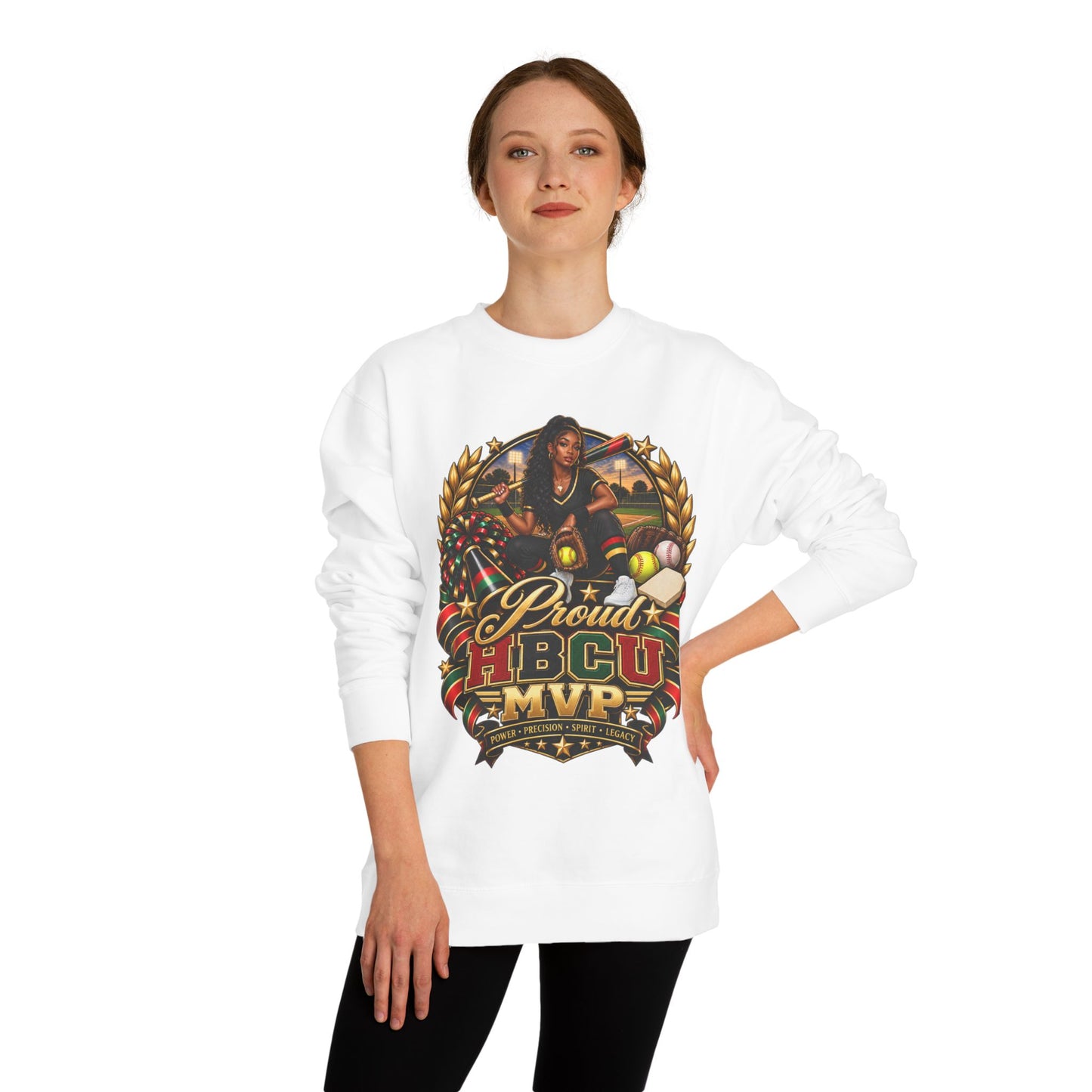 HBCU MVP Crewneck Sweatshirt – Proud HBCU Collegiate Pride