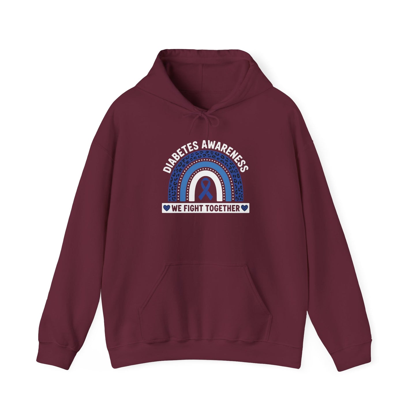 Diabetes Awareness We Fight Together Hoodie