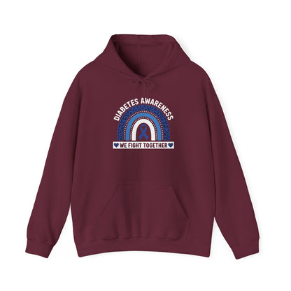 Diabetes Awareness We Fight Together Hoodie