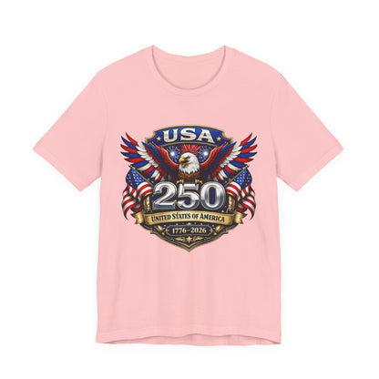 USA 250th Eagle T-Shirt — 1776–2026 Patriotic American Independence Tee
