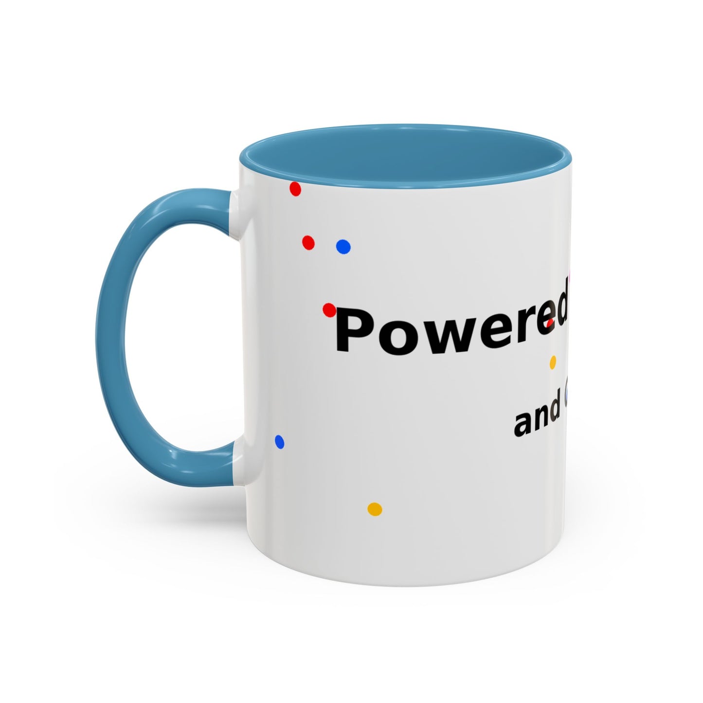 ADHD and Coffee Accent Mug — Funny Neurodivergent Travel Coffee Cup
