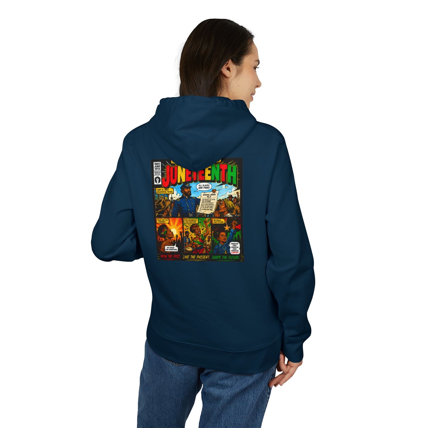 Juneteenth Comic Cover Hoodie — Juneteenth Celebration Pullover