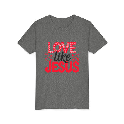 Youth Tee - "Love Like Jesus" Christian Kids Shirt
