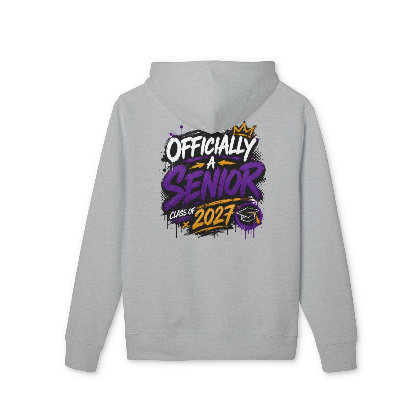 Senior Class Hoodie - "Officially a Senior" Class of 2027 Graphic Hoodie