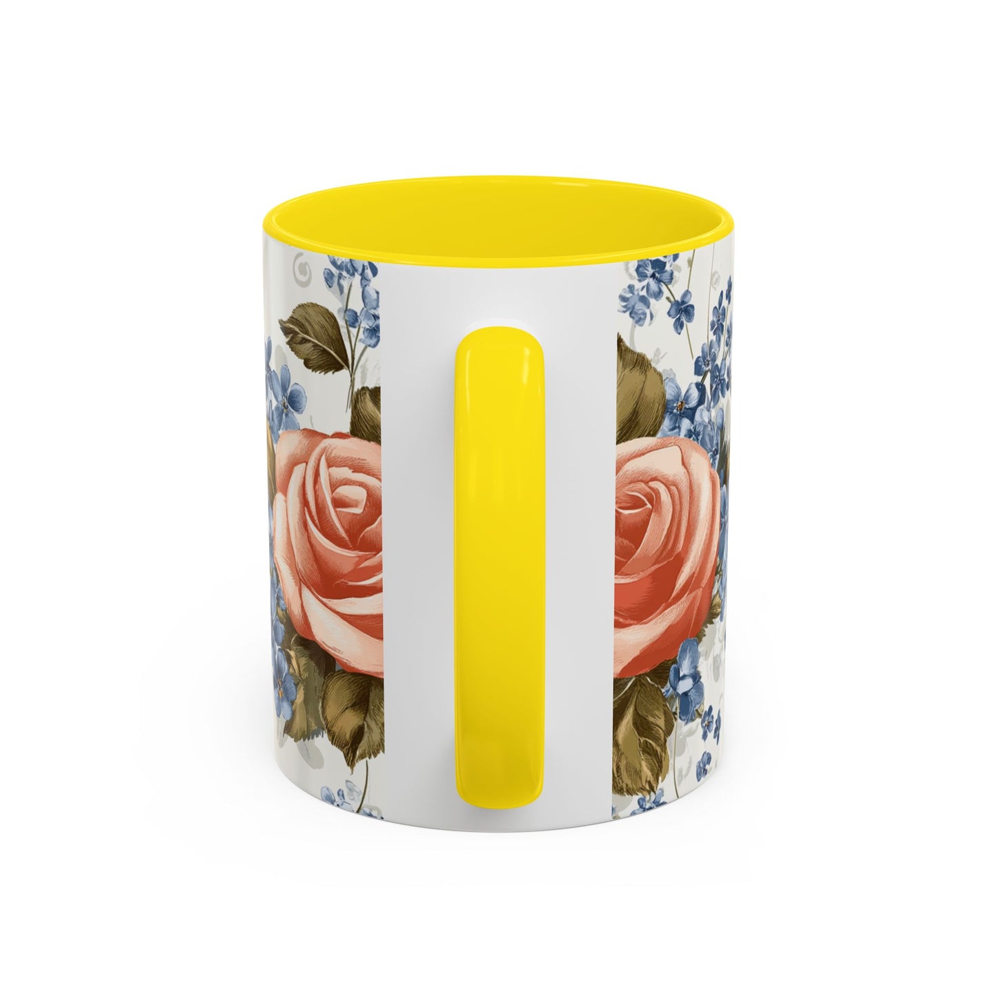Mother's Day Butterfly Coffee Mug - 'Happy Mother's Day' Floral Accent Mug