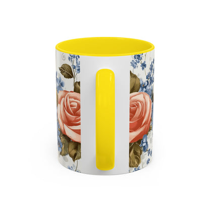 Mother's Day Butterfly Coffee Mug - 'Happy Mother's Day' Floral Accent Mug