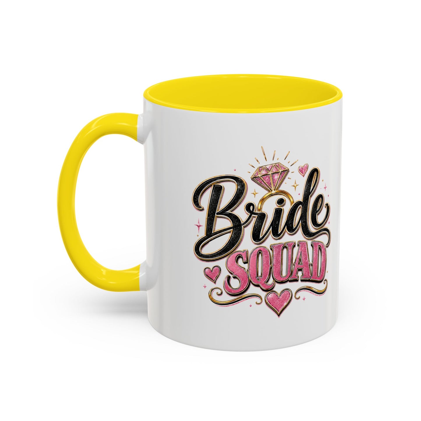 Bride Squad Coffee Mug — Bachelorette Party Gift, Bridal Shower Accent Mug