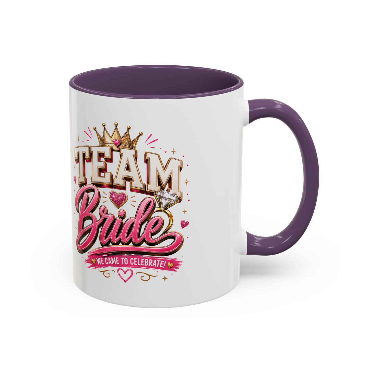 Team Bride Coffee Mug — 'Team Bride' Bachelorette Accent Mug (11/15oz)