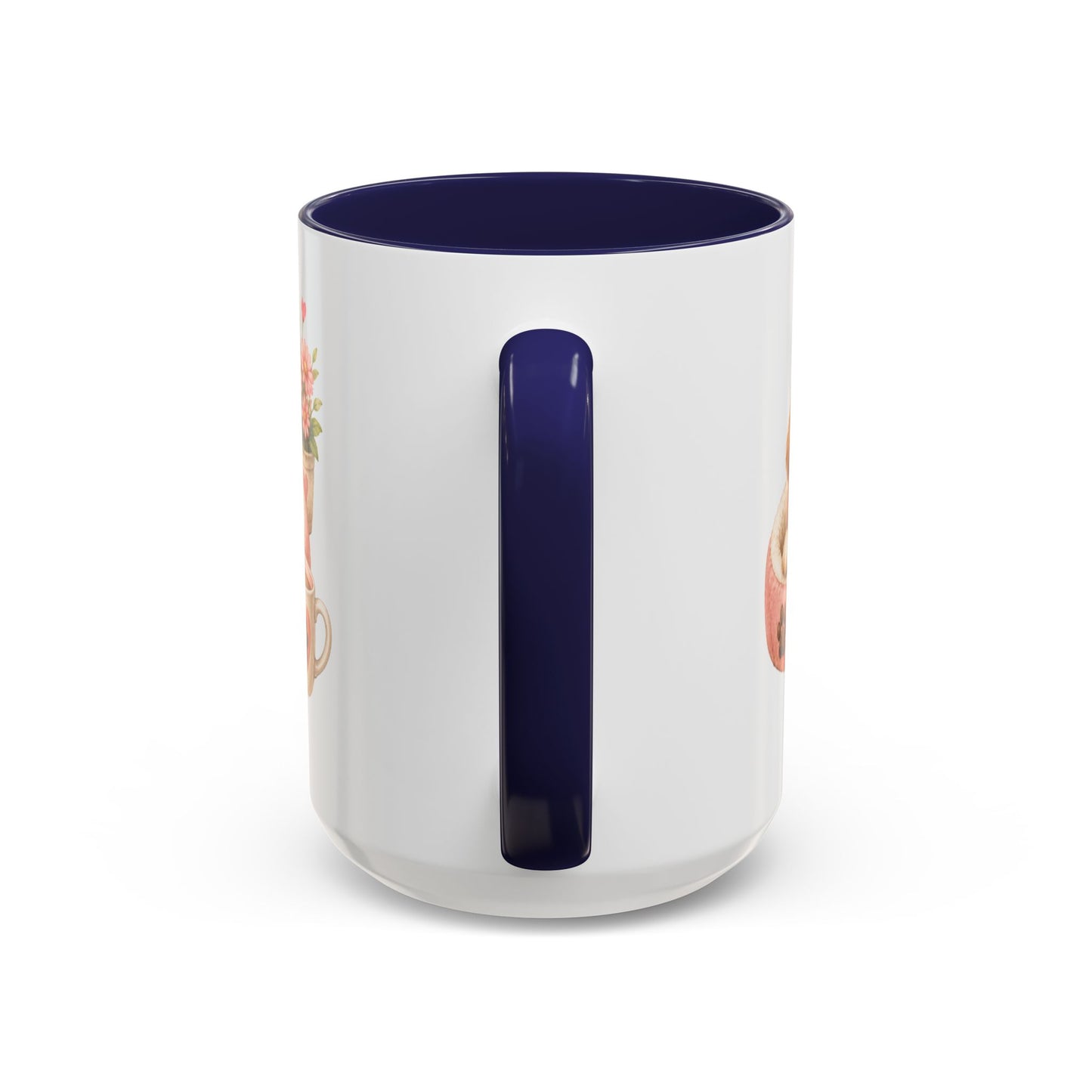Puppy Love Coffee Mug — Cute Dog Heart Accent Mug (11/15oz)