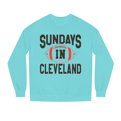 Sundays in Cleveland Football Sweatshirt