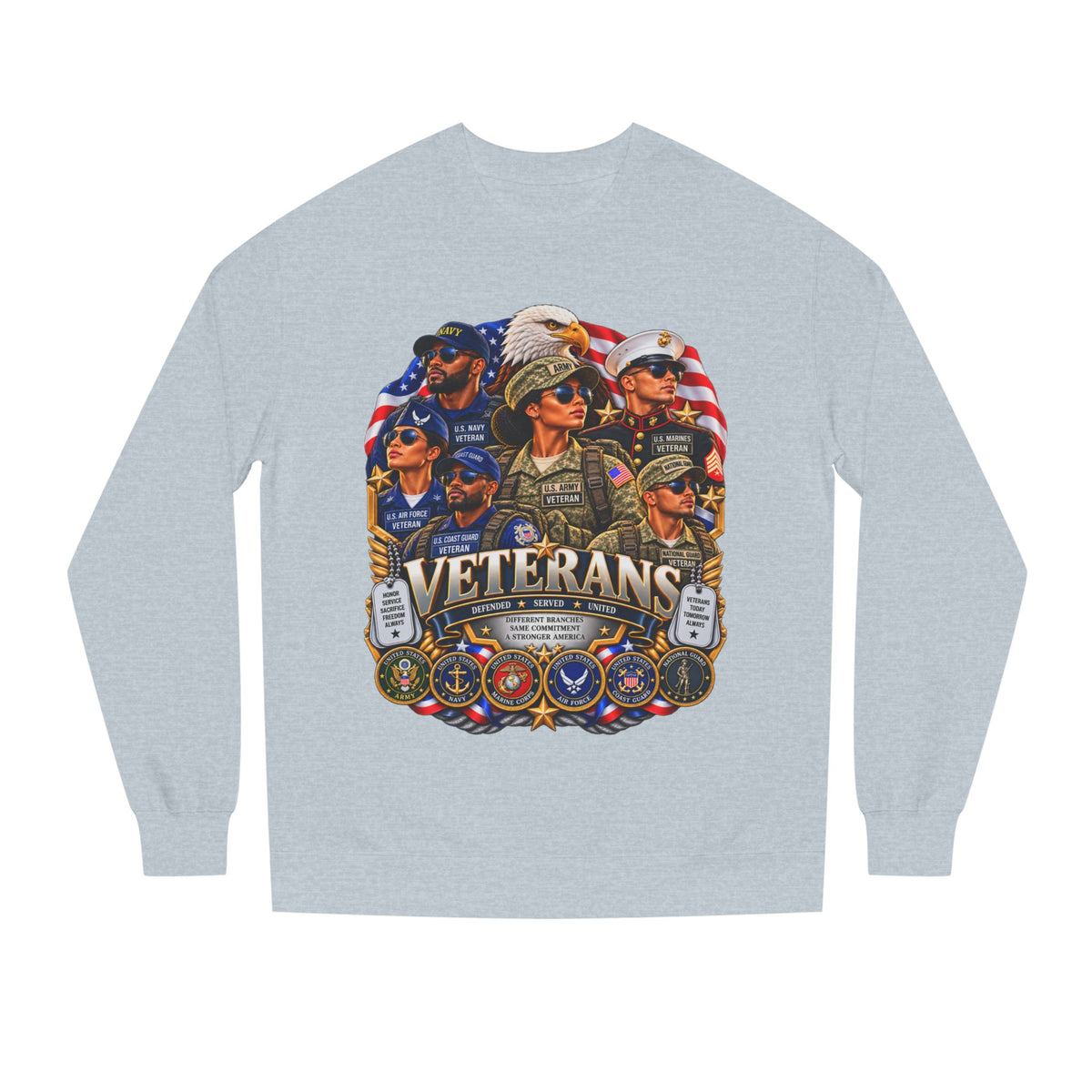 Unisex Crew Neck Sweatshirt