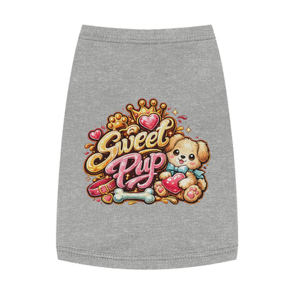Sweet Pup Dog Tank Top — Cute Puppy Graphic Pet Tee
