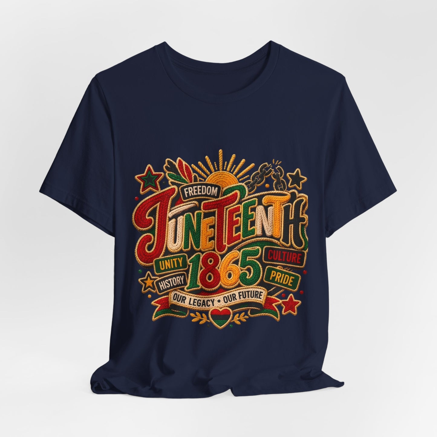 Juneteenth 1865 Celebration T-Shirt — Freedom, Unity & Pride Tee