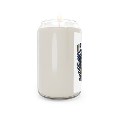 U.S. Air Force Scented Soy Candle — 13.75 oz Patriotic Eagle "Aim High" Memorial Gift