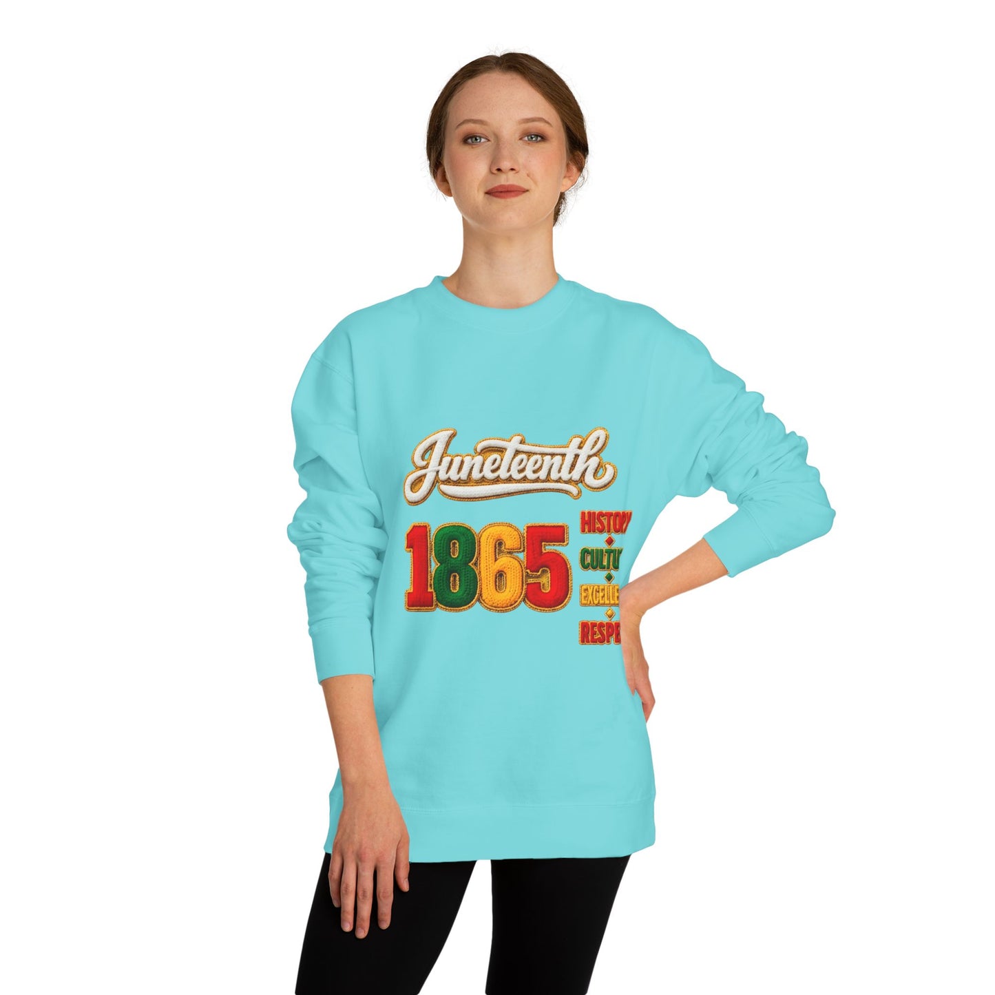 Juneteenth 1865 Sweatshirt — History • Culture • Resilience • Respect