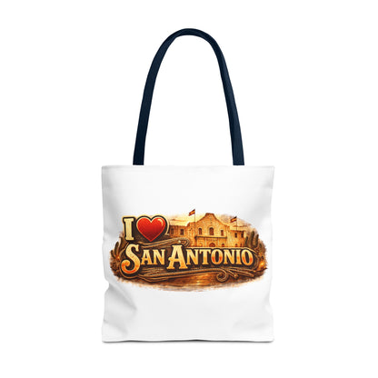 I  San Antonio Tote Bag — Alamo Vintage Souvenir Tote