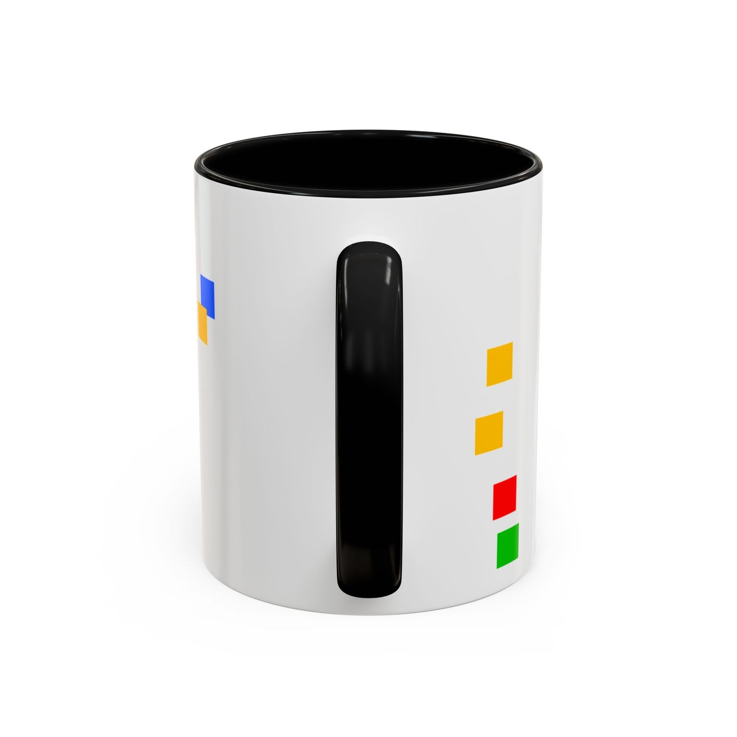 Autism Warrior Accent Coffee Mug – Bold Puzzle Pieces, Proud. Strong. Unique. (11/15oz)