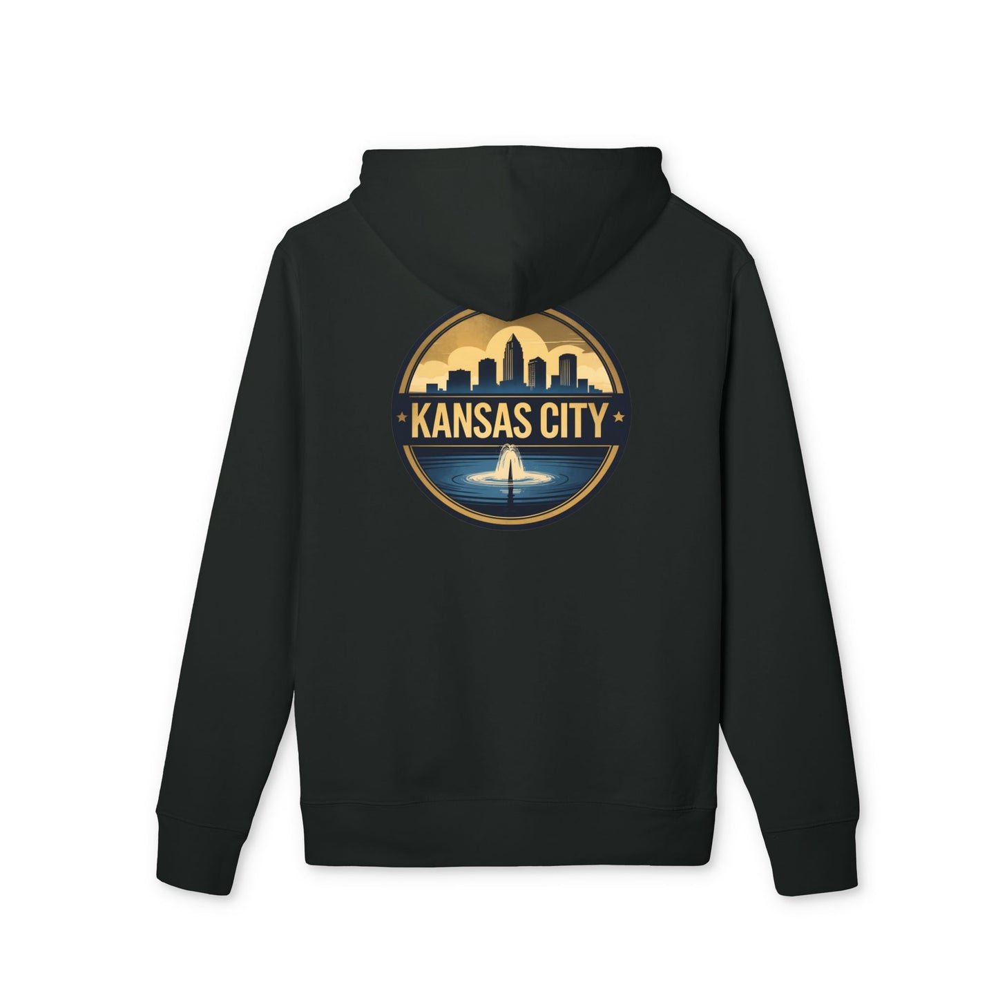 Kansas City Skyline Hoodie — Retro Cityscape Pullover
