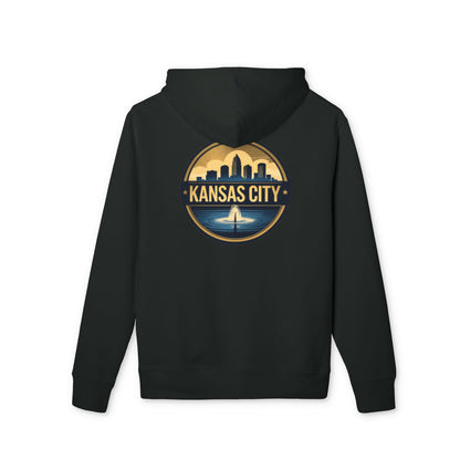 Kansas City Skyline Hoodie — Retro Cityscape Pullover