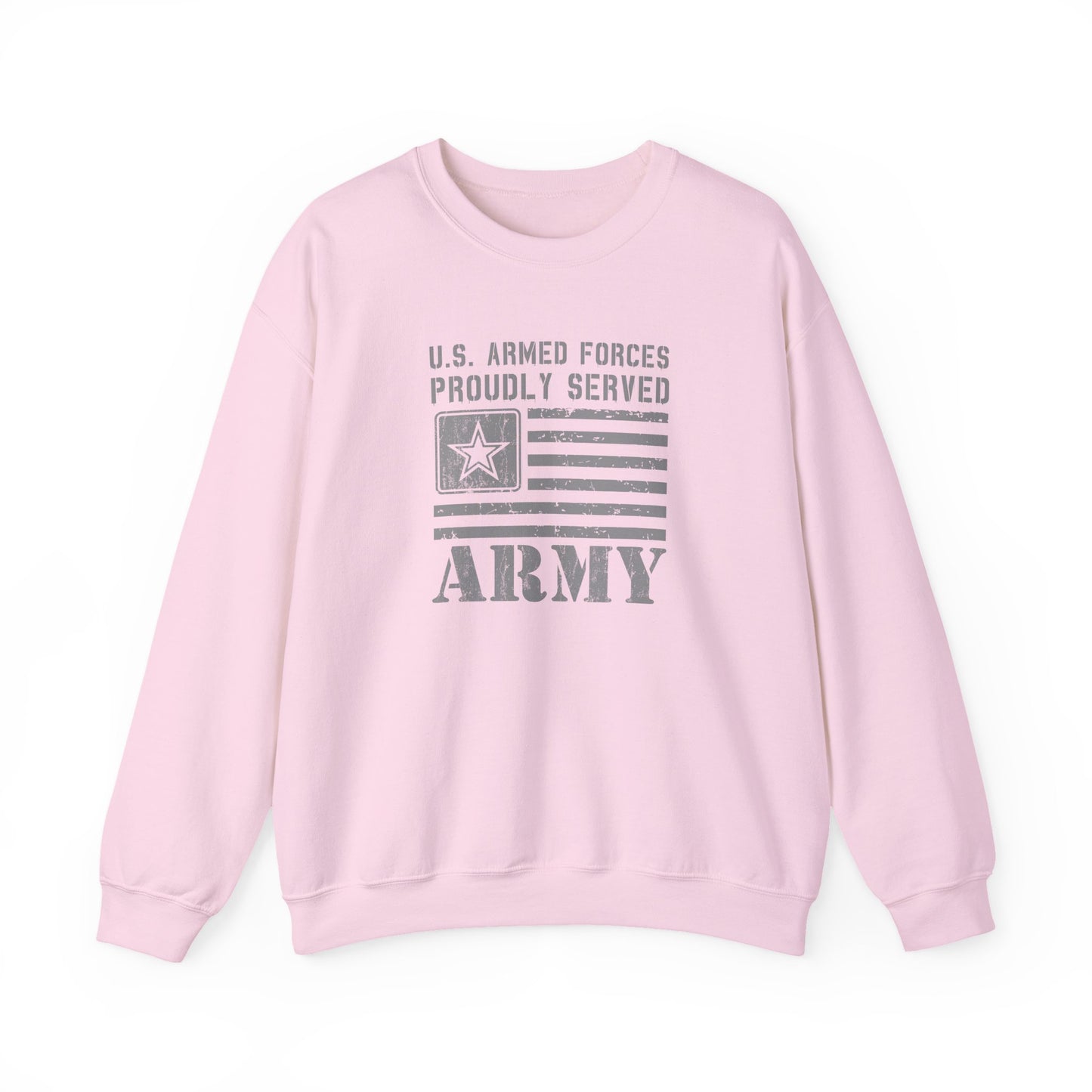 U.S. Armed Forces Veteran Proudly Served  Army  Sweatshirt