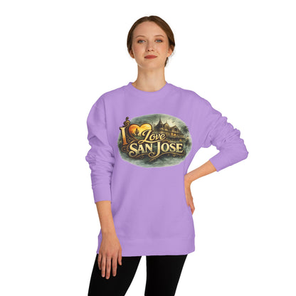 I Love San Jose Crewneck Sweatshirt
