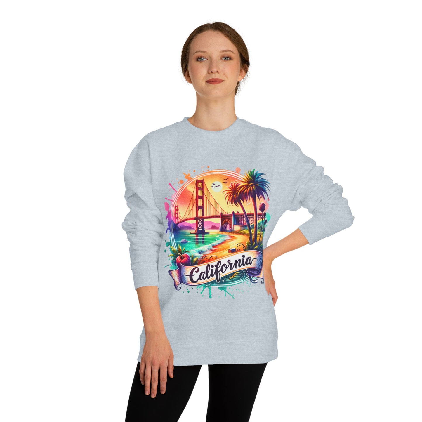 California Sunset Crewneck Sweatshirt