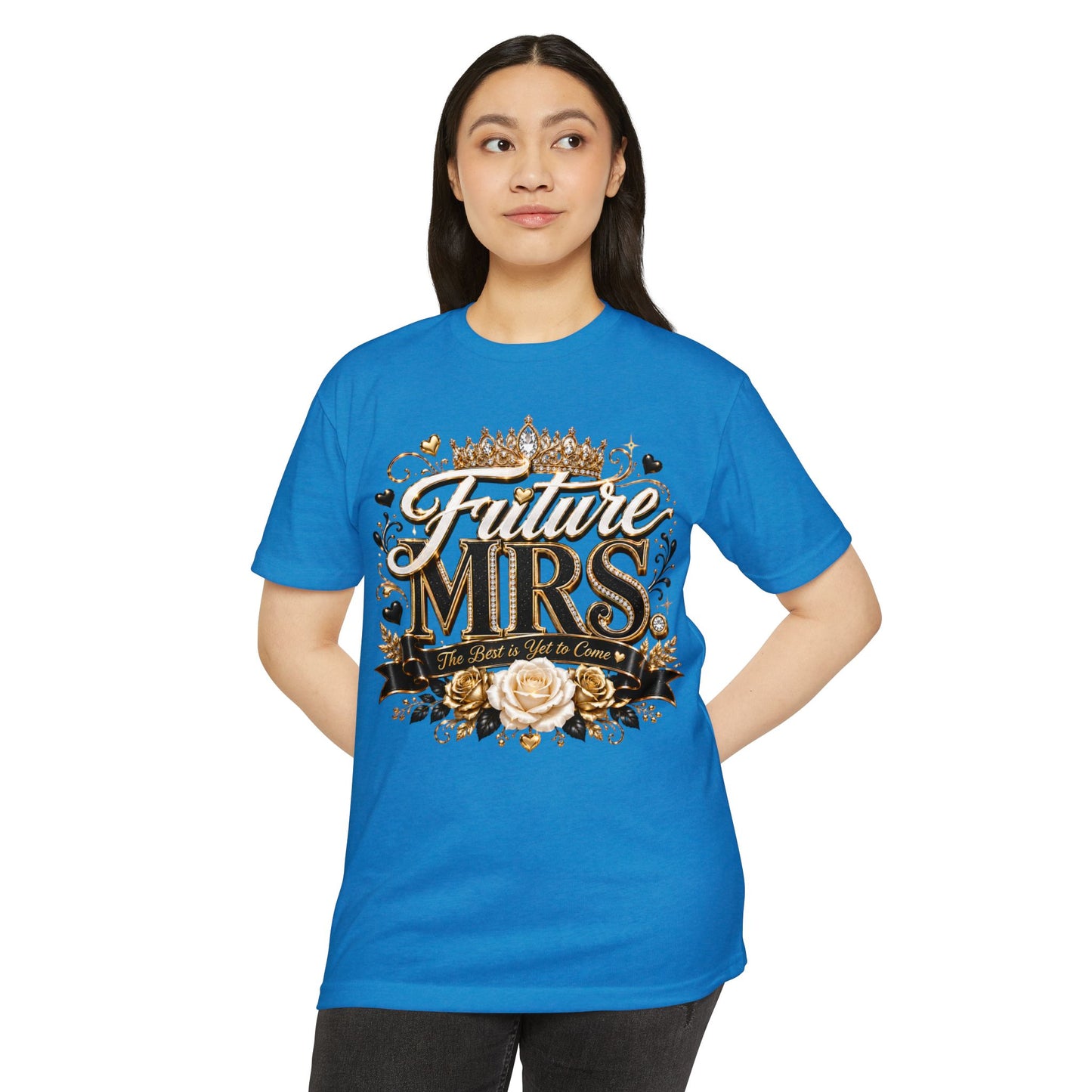 Future MRS T-Shirt — Bridal 'Future Mrs.' Graphic Tee for Bachelorette & Engagement