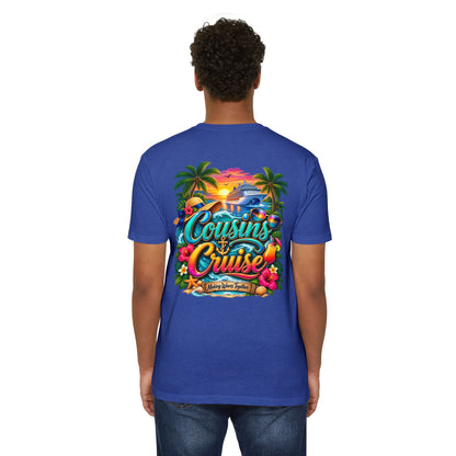 Cousins Cruise T‑Shirt — Tropical Family Vacation Tee