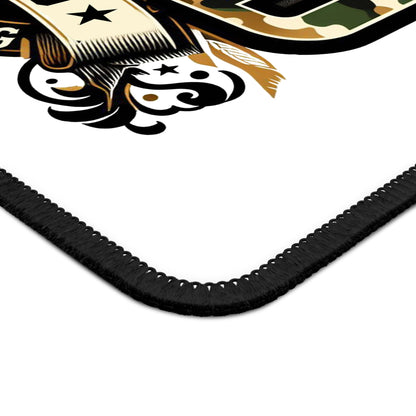 Gaming Mouse Pad — "Best Ever Dad" Lion Crown Camouflage Design (Father's Day Gift)