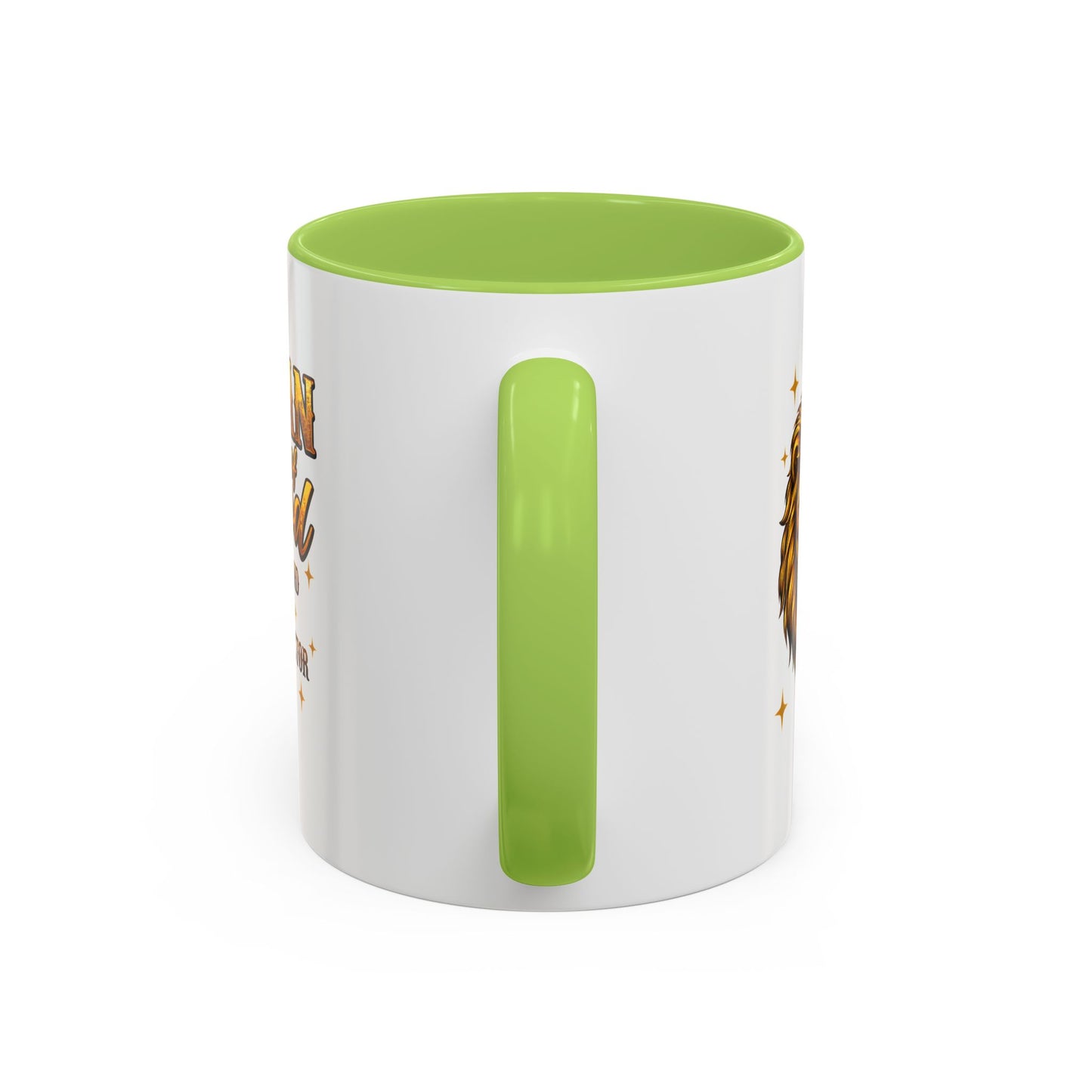 Man of God Lion Coffee Mug — 'Man of God' Religious Gift for Husband, Dad, Protector