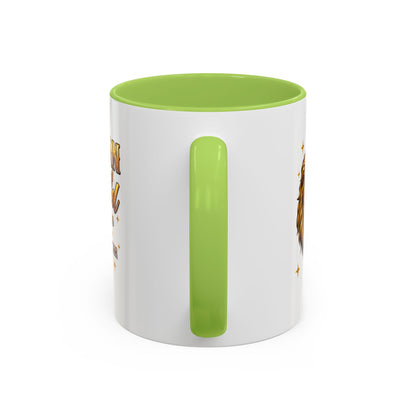 Man of God Lion Coffee Mug — 'Man of God' Religious Gift for Husband, Dad, Protector