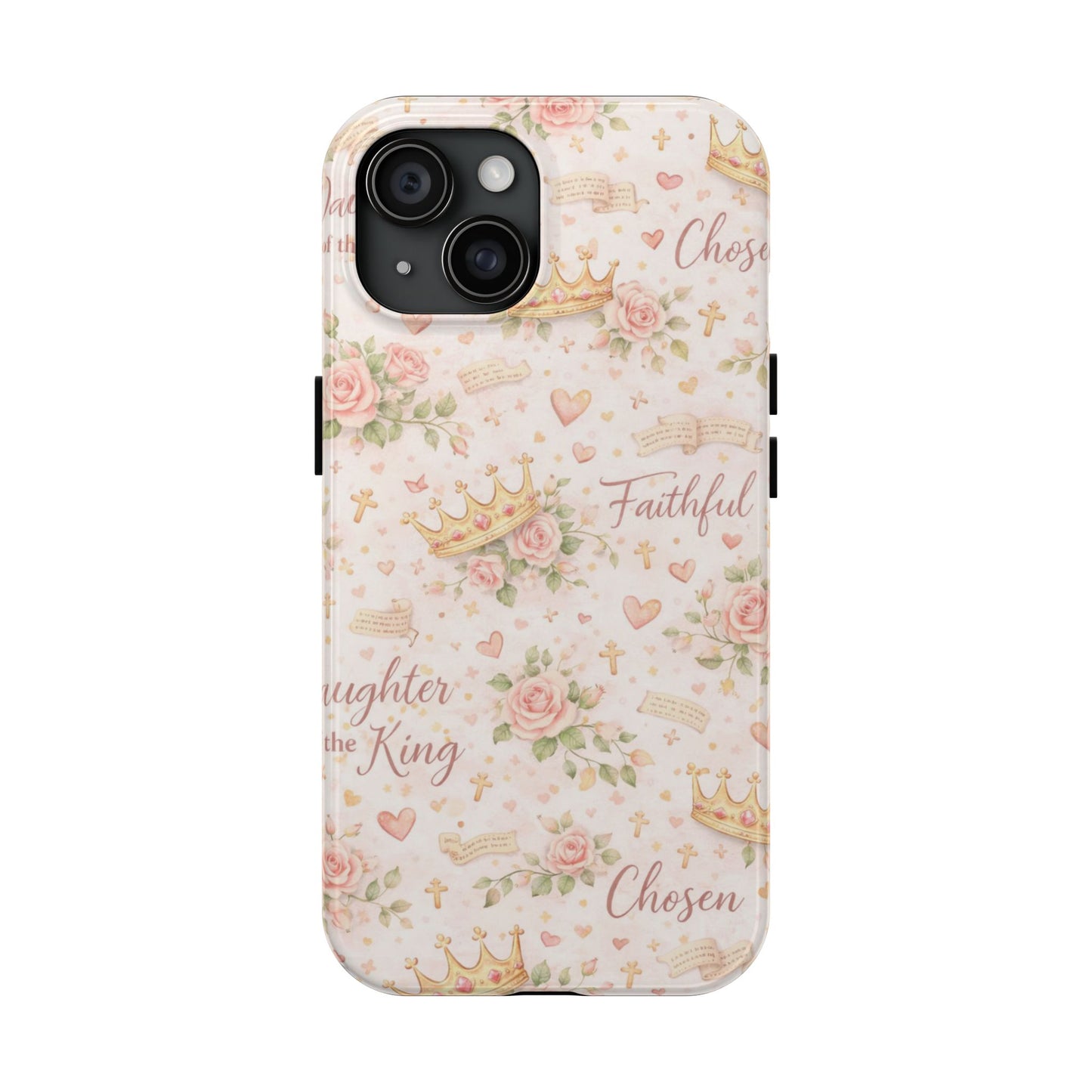 Daughter Of The King Phone Case | Christian Floral iPhone Case