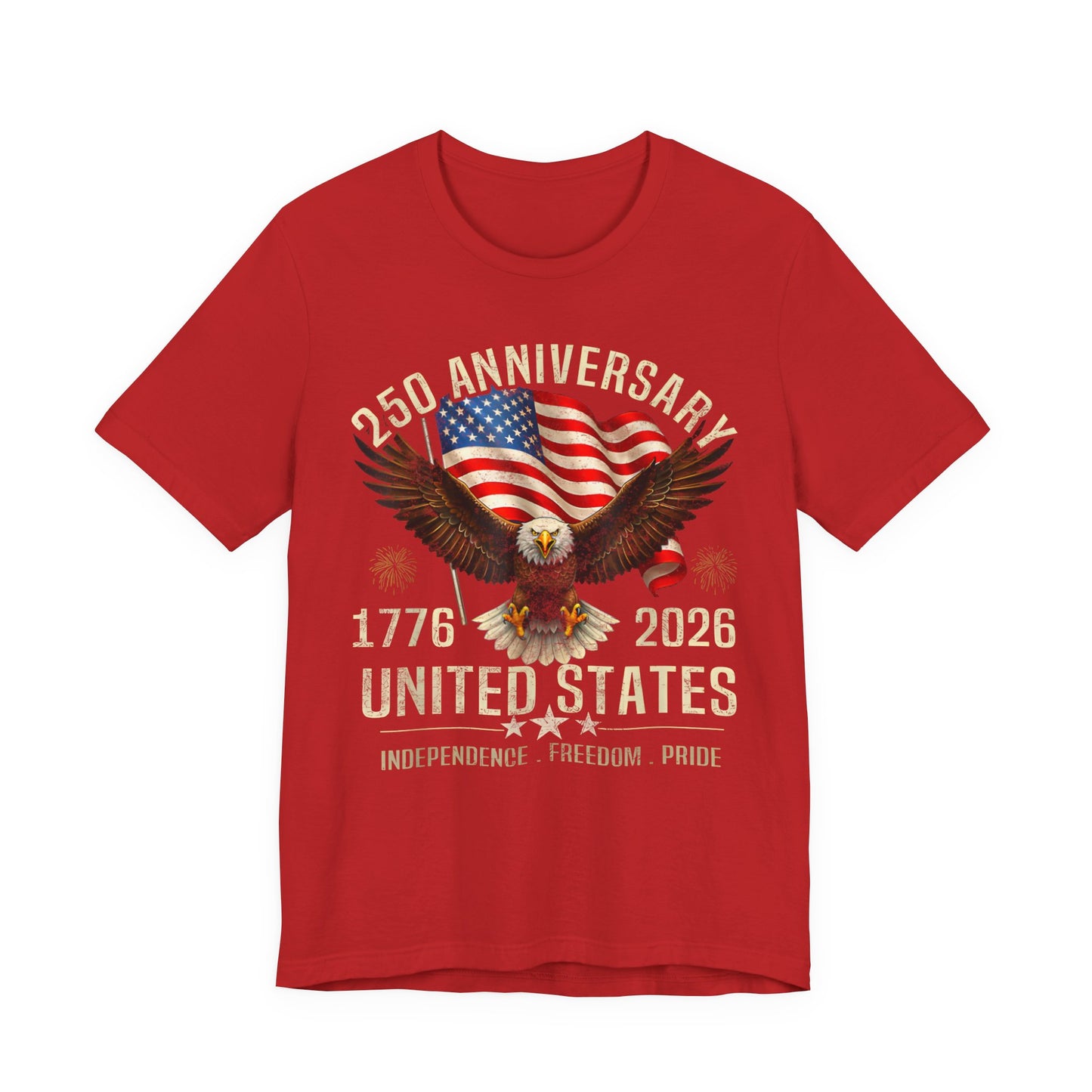 250th Anniversary United States Eagle T-Shirt – 1776–2026 Patriotic Tee