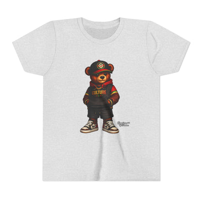 Youth Tee — Urban Bear "Culture" Graphic