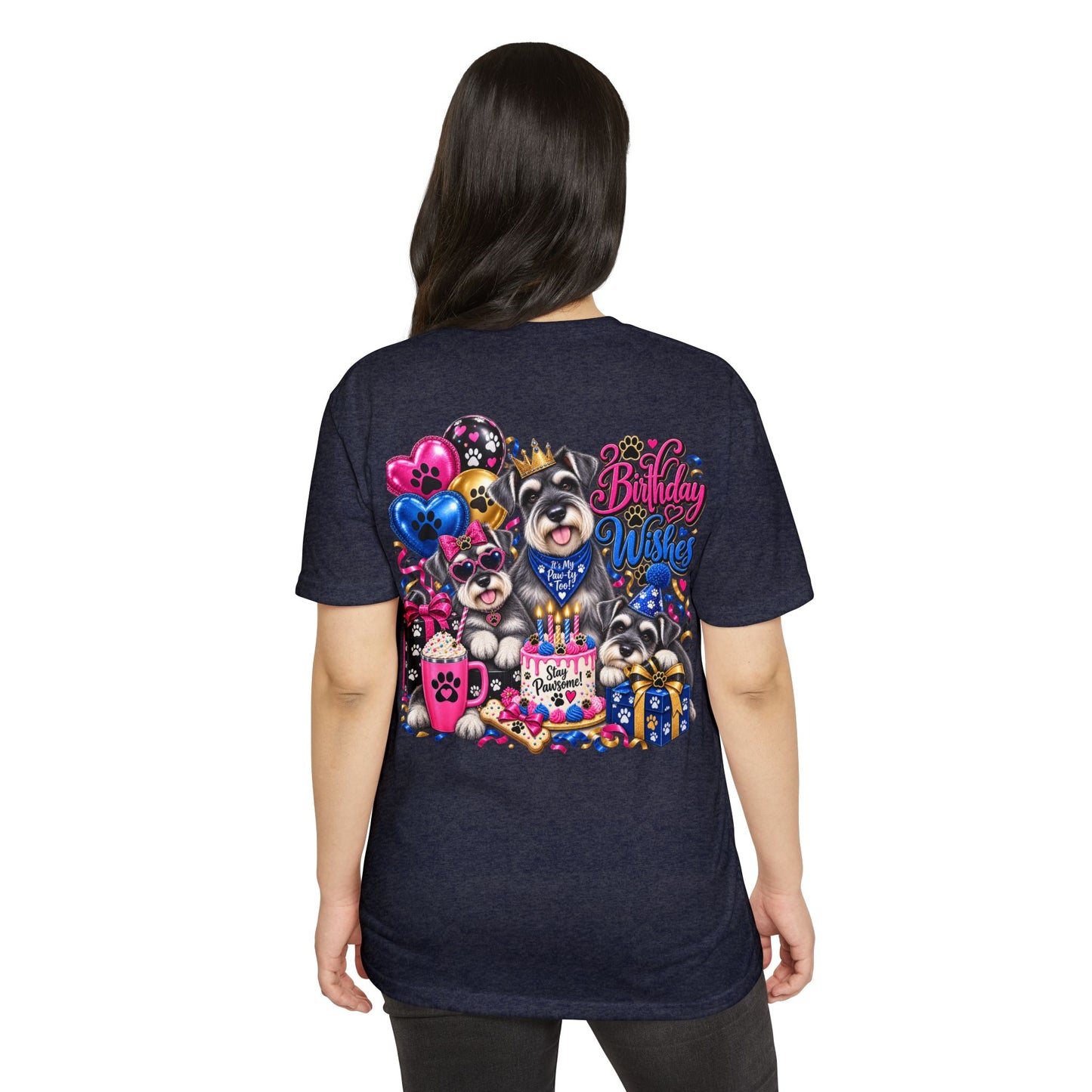 Birthday Wishes Schnauzer T-Shirt