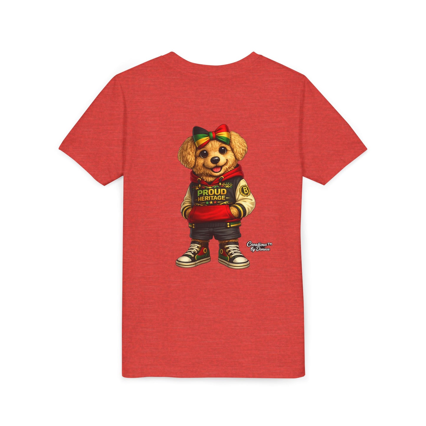 Kids Rasta Bear 'Proud Heritage' Tee