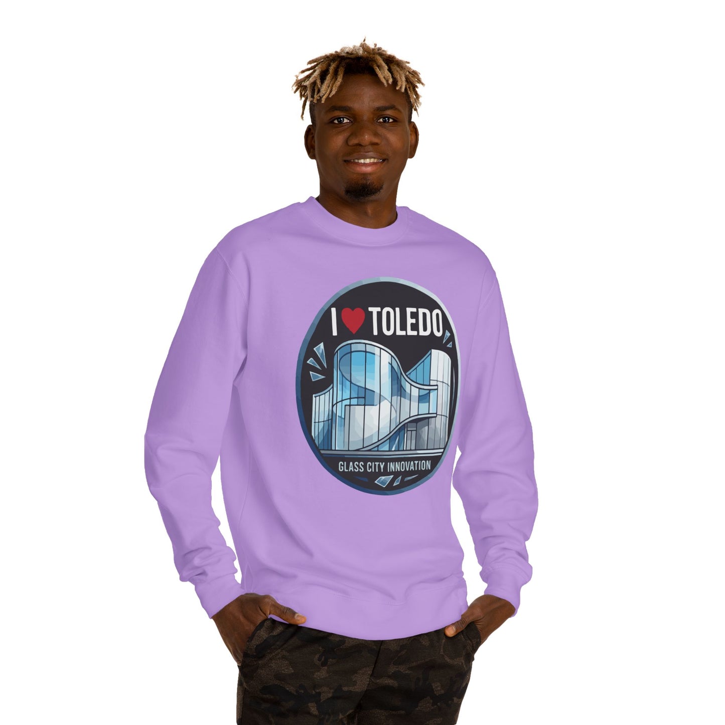 I  Toledo Glass City Sweatshirt — Toledo Skyline Crewneck