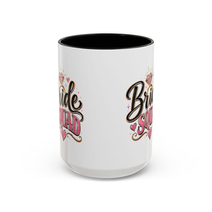 Bride Squad Coffee Mug — Bachelorette Party Gift, Bridal Shower Accent Mug