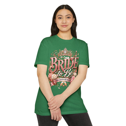 Bride to Be T-Shirt — Floral Crown Bachelorette Tee
