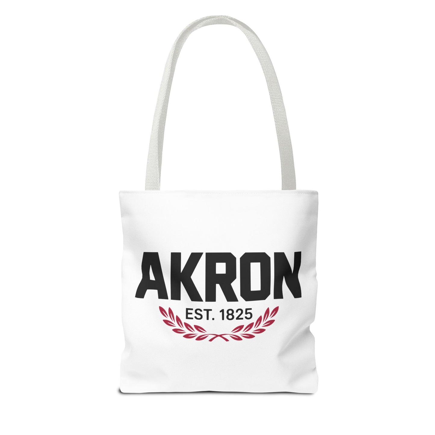 Akron Est. 1825 Tote Bag — City Pride Canvas Tote
