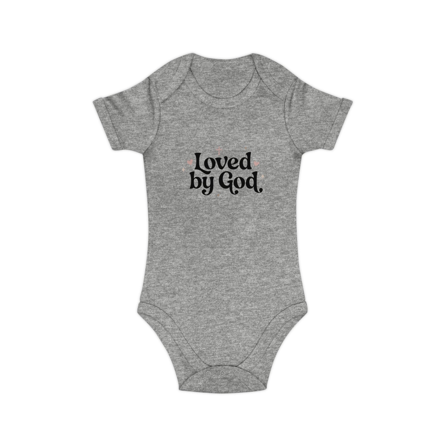 Loved by God Baby Bodysuit - Christian Infant Onesie
