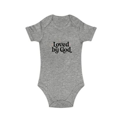 Loved by God Baby Bodysuit - Christian Infant Onesie
