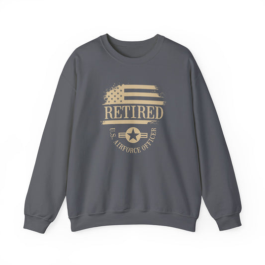 Retired U.S. Air Force Officer Sweatshirt