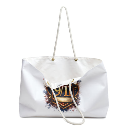 9/11 Never Forget Weekender Bag — Memorial Travel Tote