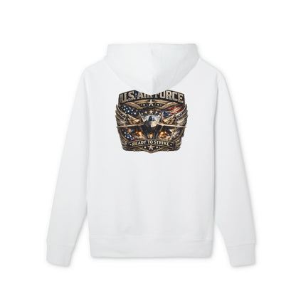 U.S. Air Force Eagle Shield Hoodie — Veterans & Military Support Pullover